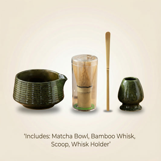 4-Piece Premium Matcha Tea Set