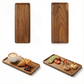 Acacia Wood Serving Trays — Set of 2 (Small + Large)