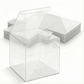 Clear Gift & Favor Boxes 30 OR 50 Pack (10 × 10 × 10 cm)