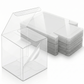 Clear Gift & Favor Boxes 50 OR 100 Pack (5 × 5 × 5 cm)
