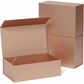 Rose Gold Magnetic Gift Boxes 3-Pack (33 × 25 × 12 cm)