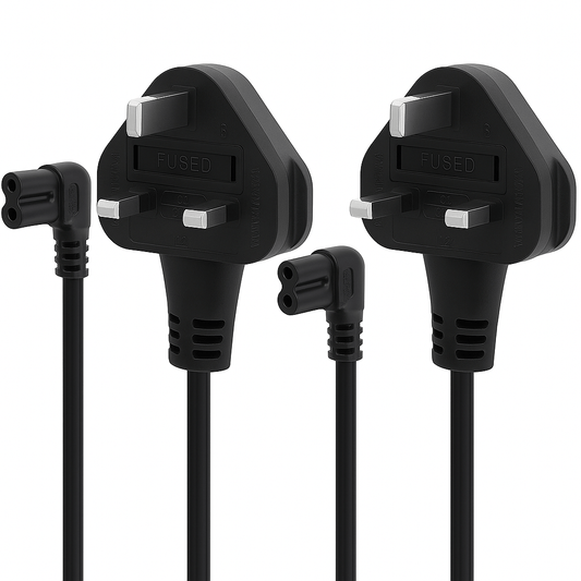 IEC C7 (Figure-8) UK Power Cable