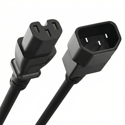 IEC C14 to C15 Heavy Duty Power Cable (2M OR 5M Length)