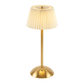 Rechargeable Pleated Table Lamp