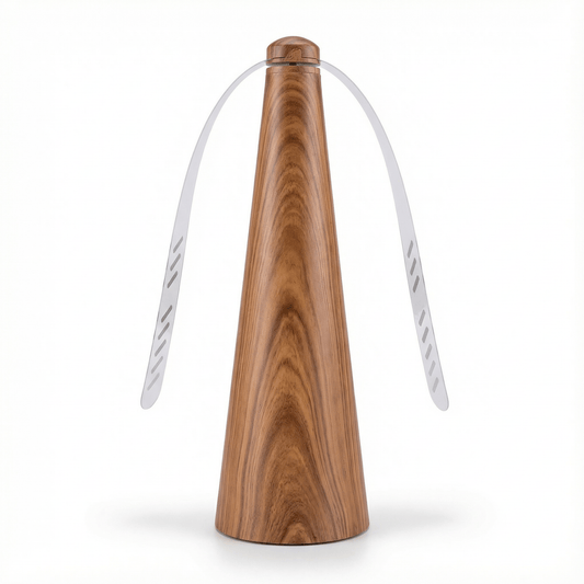 Fly Repellent Fan - Wood Grain