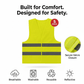 Reflective Safety Vests — 5 Pack