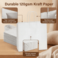 White Kraft Paper Gift Bags — 30 Pack (32 × 11 × 25 cm)