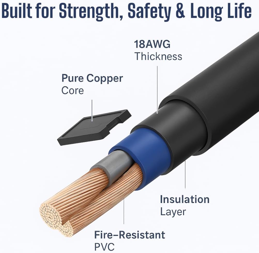 C5 Laptop Power Cable UK Plug