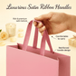 Pink Luxury Square Gift Bags — 10 Pack (25 × 25 × 25 cm)