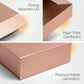 Rose Gold Magnetic Gift Boxes 3-Pack (33 × 25 × 12 cm)