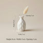 Mini Wavy Ceramic Vases – Set of 2