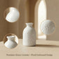 Mini Floral Ceramic Vases – Set of 2