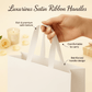 White Luxury Square Gift Bags — 10 Pack (25 × 25 × 25 cm)