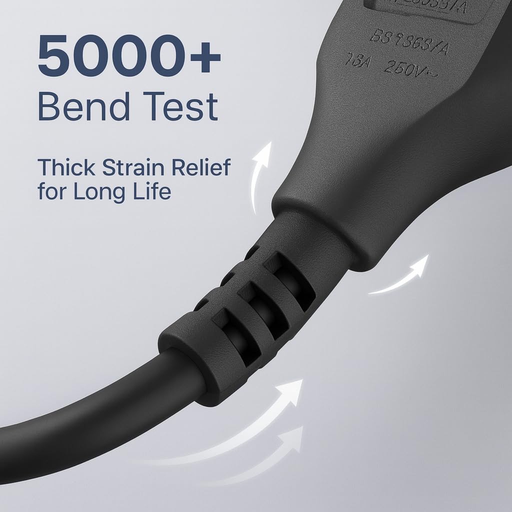 C13 Power Cable UK Plug