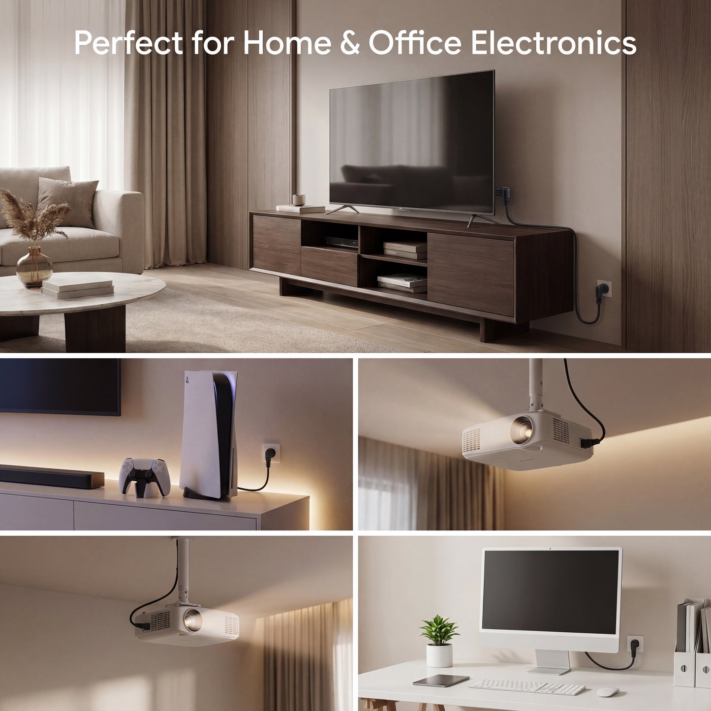 IEC C7 (Figure-8) UK Power Cable