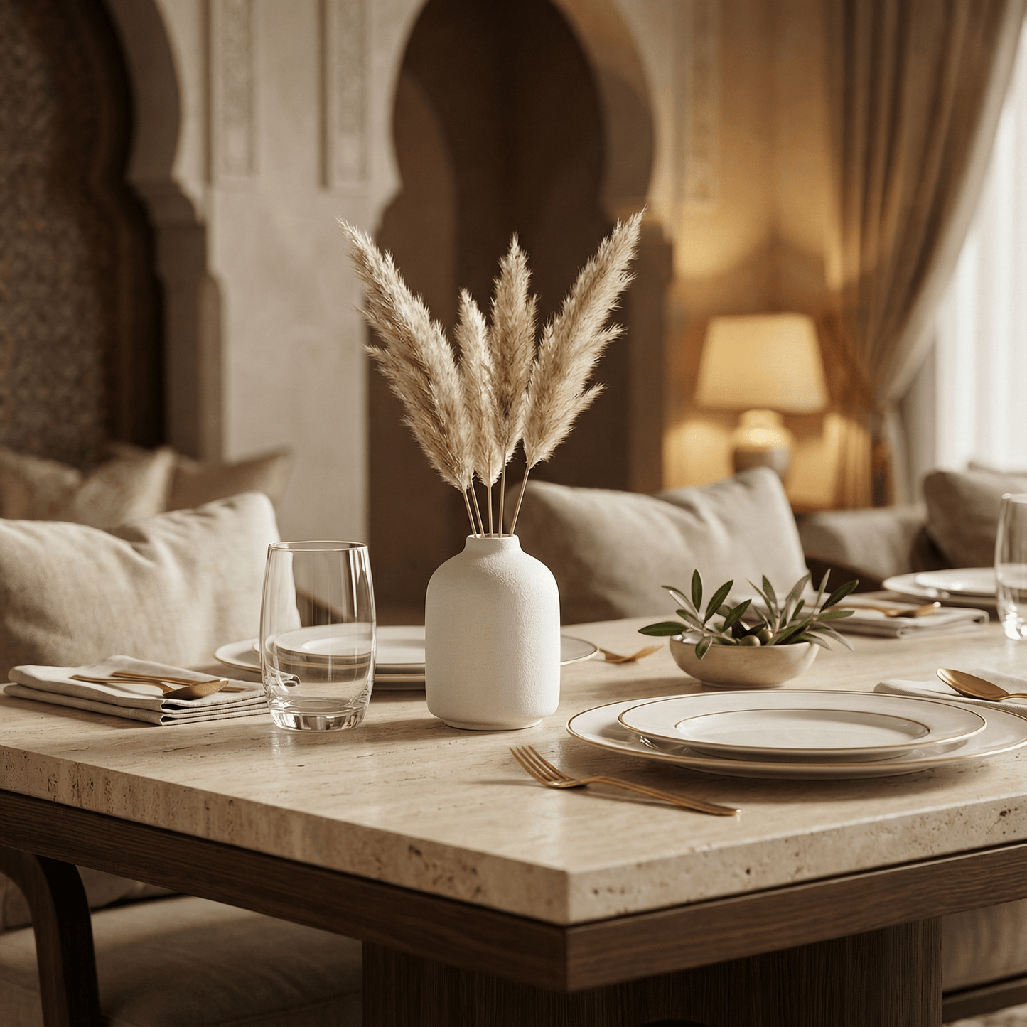 Ceramic Matte Vases — Set of 2