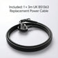 Hair Straightener Replacement Power Cable — 3m