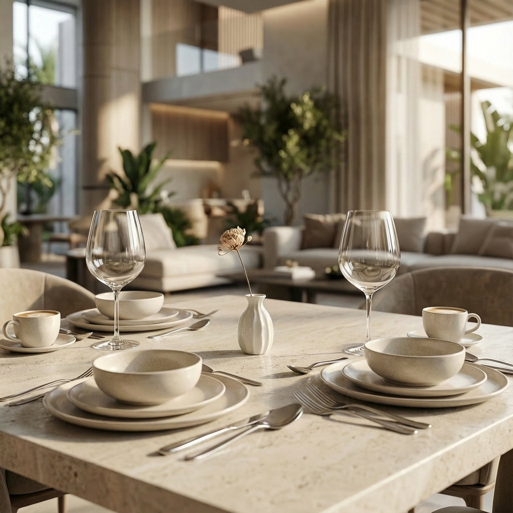 Mini Wavy Ceramic Vases – Set of 2